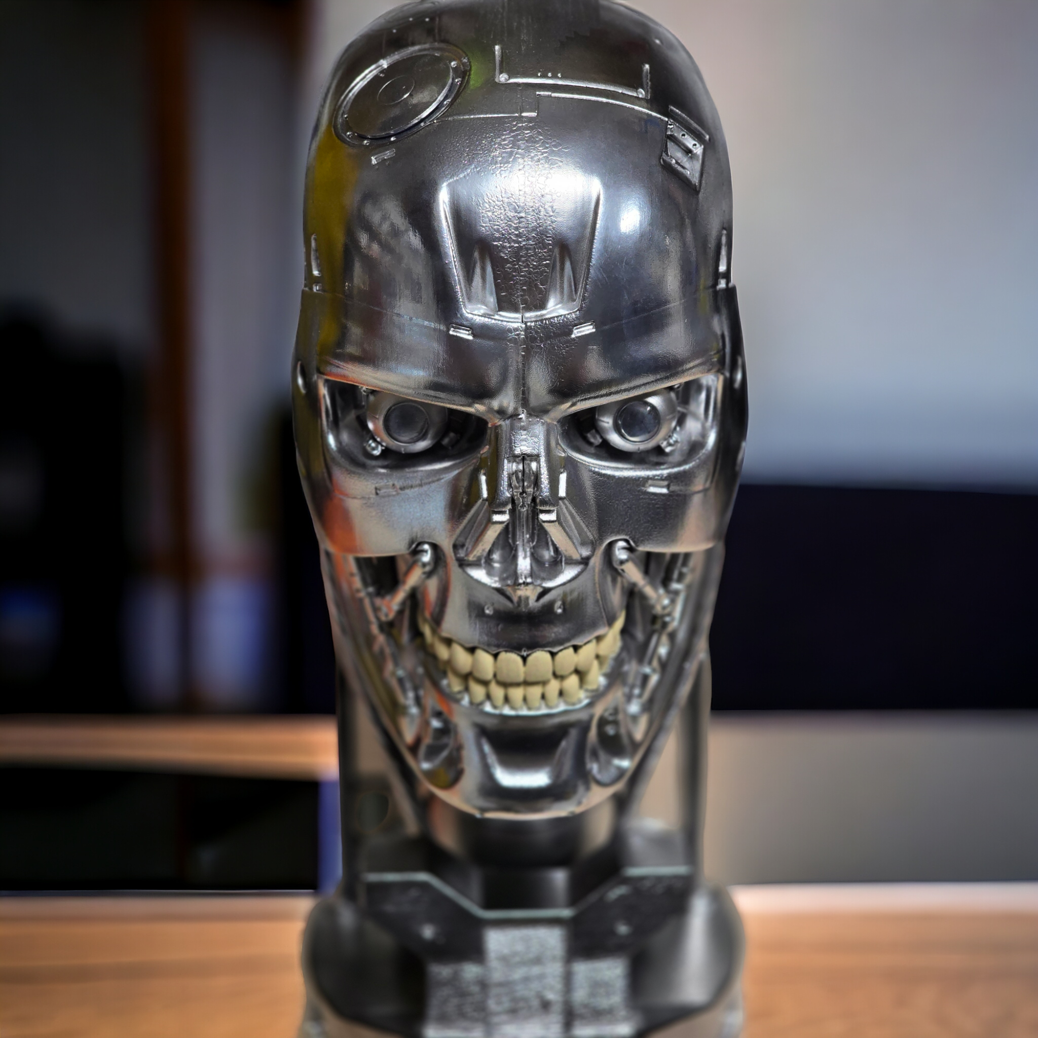 T2 Terminator T800 Endoskeleton Head 1:1 Lifesize